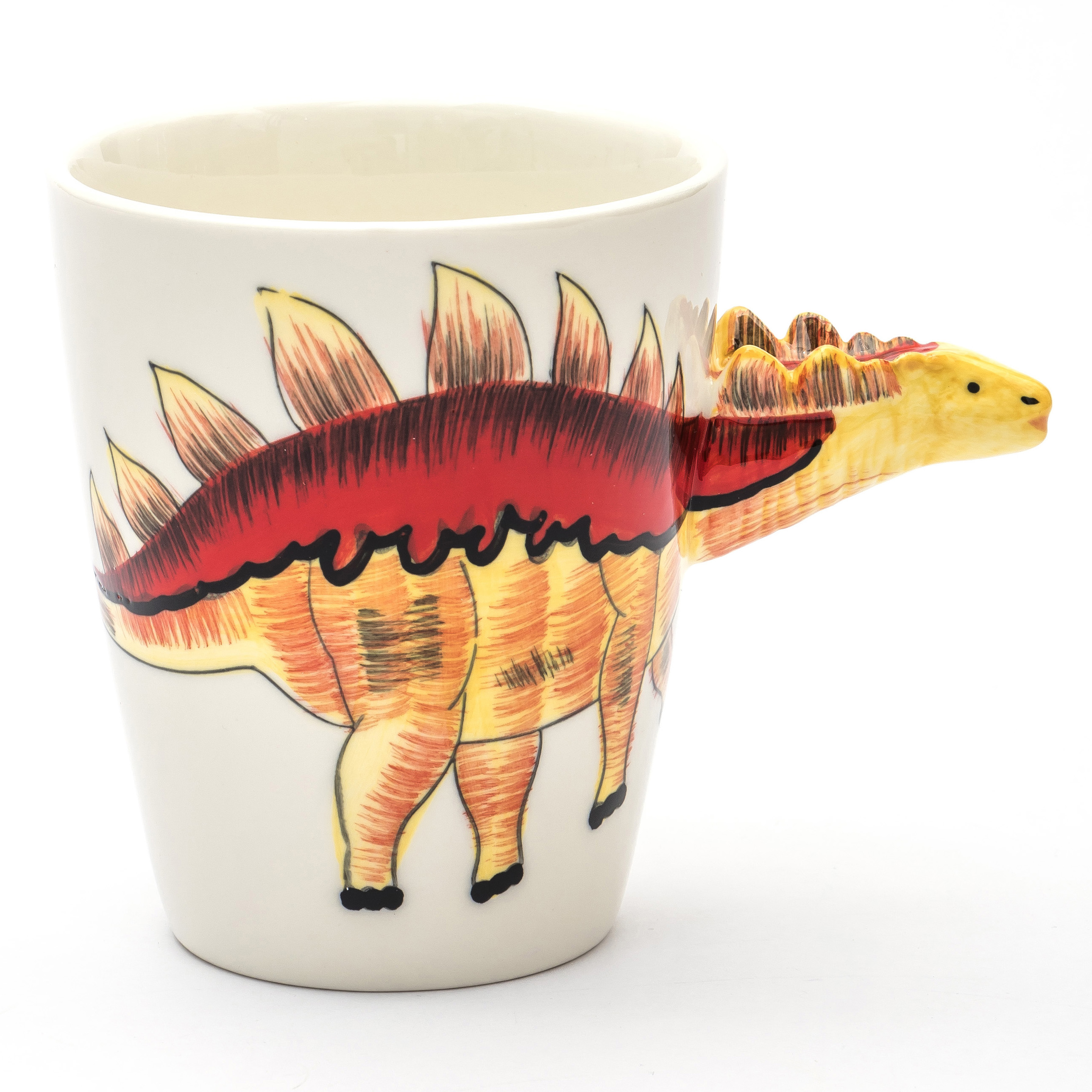 Кружка ЭВРИКА Динозавр №8 стегозавр - фото 3