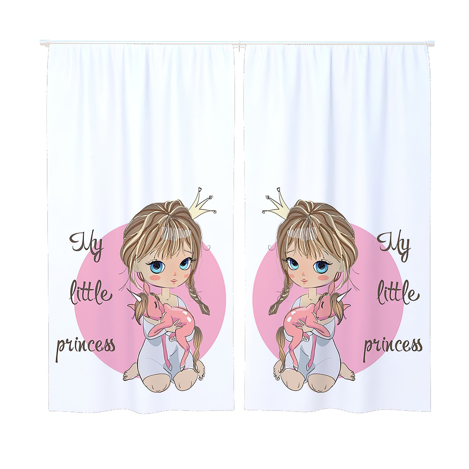 Комплект штор Олимп Текстиль Коллекция My Little Princess 191 - фото 1