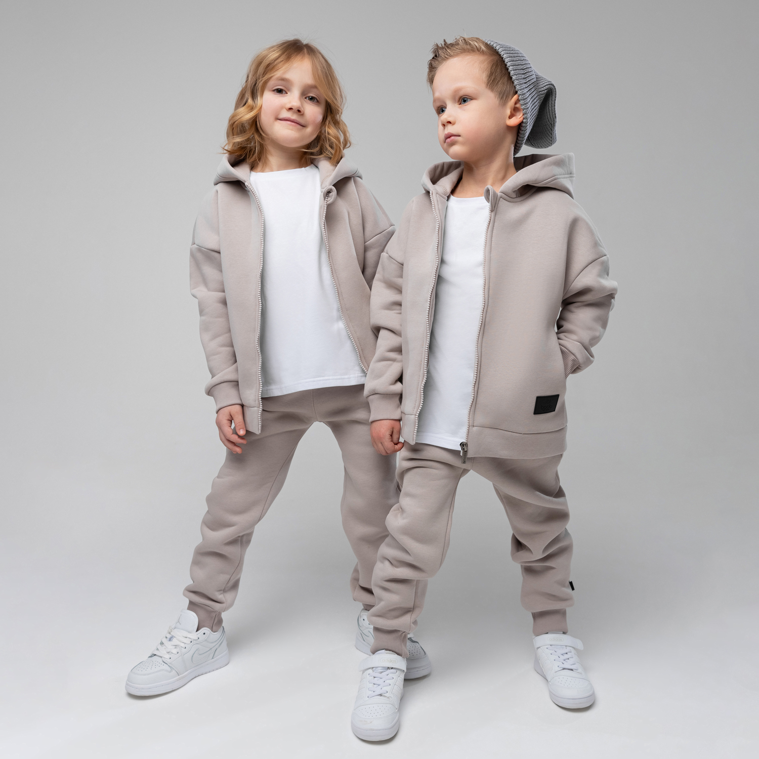 Костюм Bodo 11-420МU_серо-бежевый - фото 3