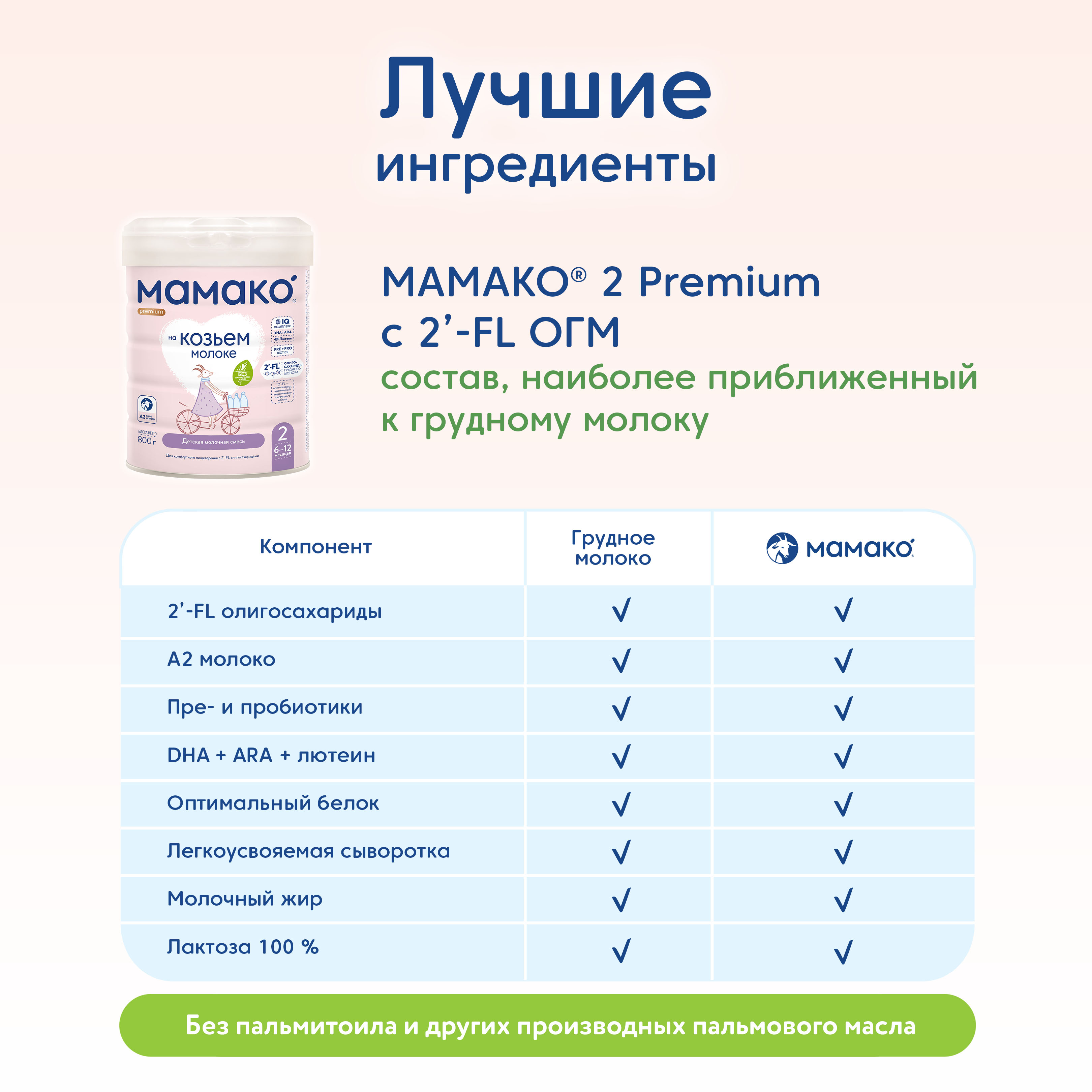 Смесь Мамако 2 Premium на козьем молоке 800г с 6месяцев - фото 11