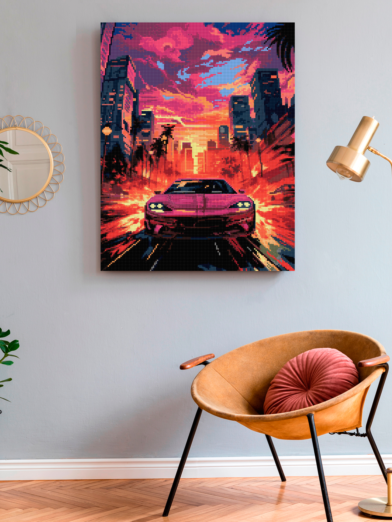 Алмазная мозаика Art on Canvas Городской дрифт в ассортименте - фото 3