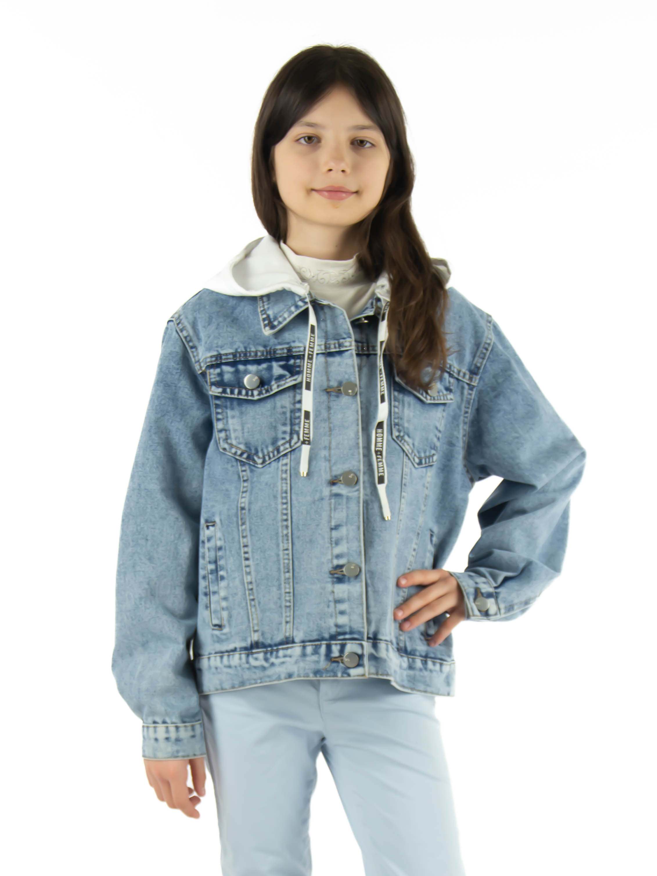 Джинсовая куртка CASTLELADY 444333120 - фото 6