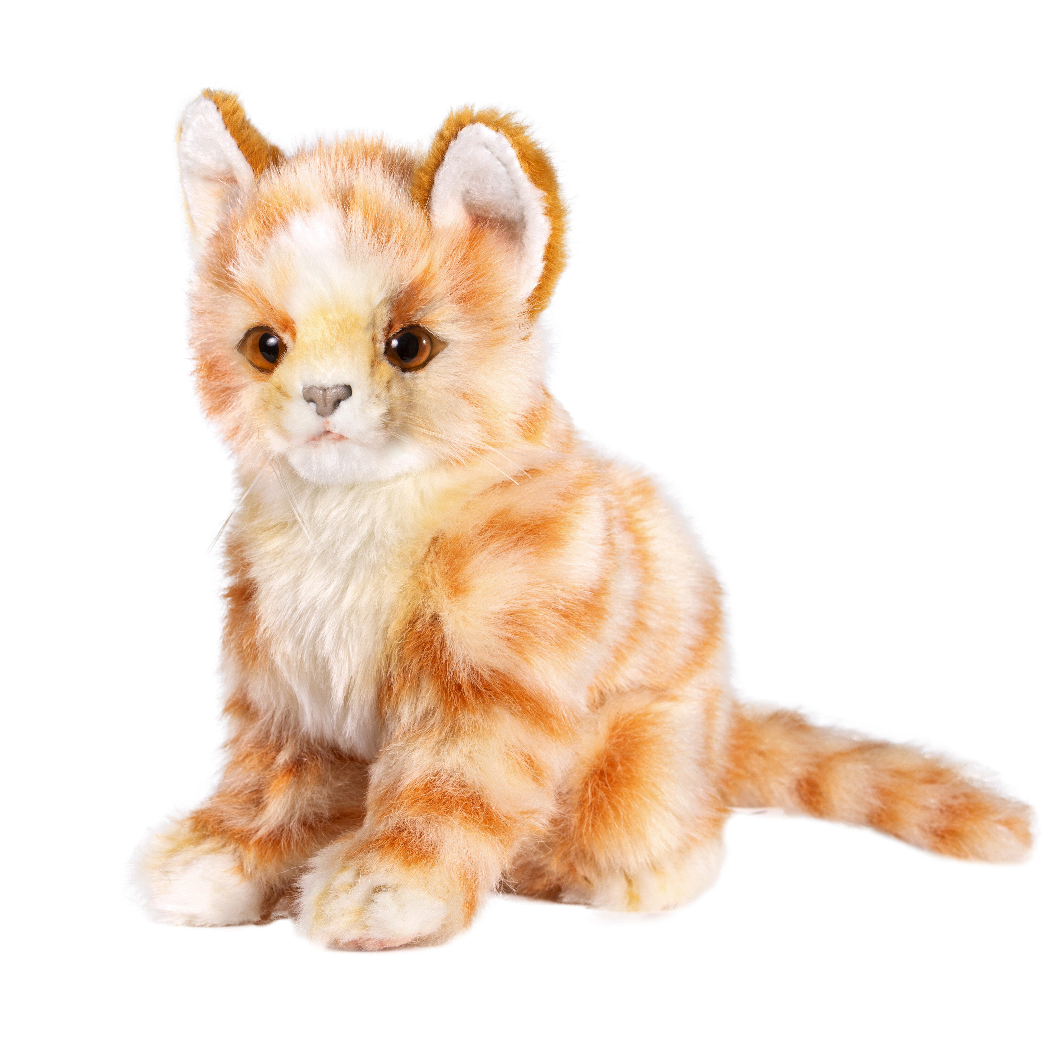 Игрушка мягкая HANSA котик 19 см - фото 3