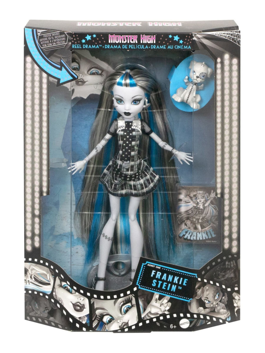 Кукла модельная Monster High Фрэнки Штейн высота 27 см HKN29 - фото 4