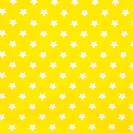 Простыня LoveLife на резинке Yelow stars 60*120+20 см сатин
