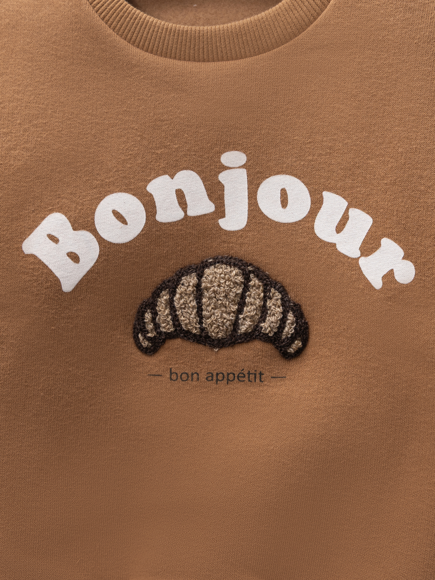 Свитшот Mark Formelle (Марк Формэль) 83106/песочный +печать - фото 5