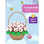 Набор для творчества Волшебная мастерская сборка Букет в корзине