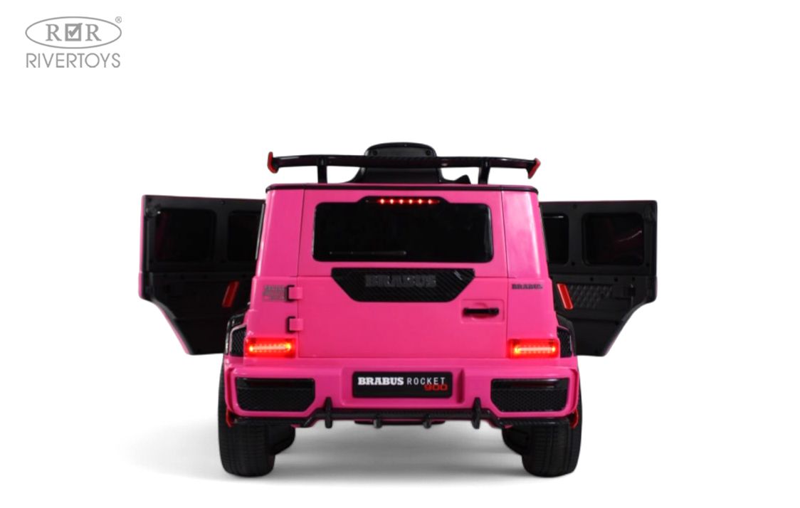 Электромобиль RIVERTOYS Mercedes Z777ZZ-PINK С пультом ДУ - фото 9