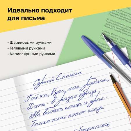 Тетрадь BG линейка 18 лист. 12 шт.