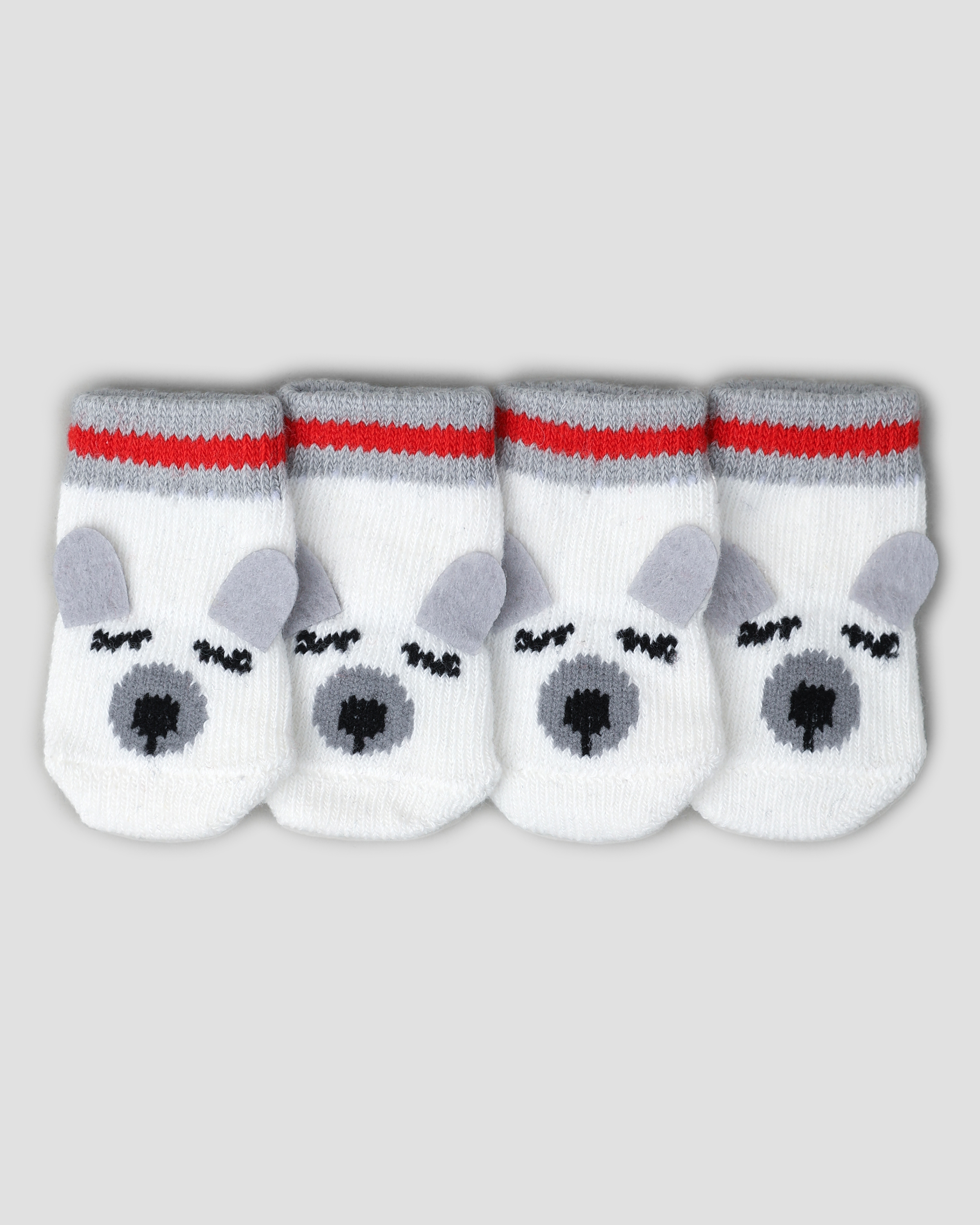 Носочки для собак и кошек Зоозавр 4 шт - фото 3