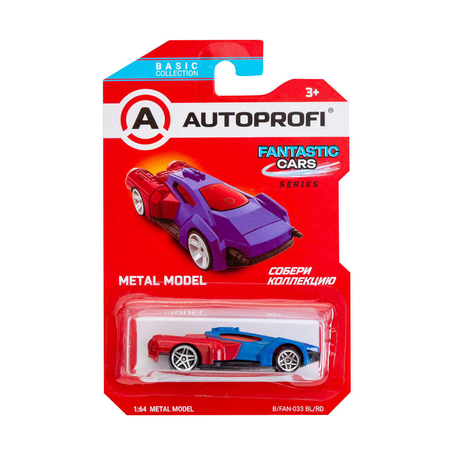 Автомобиль Autoprofi 1:64 в ассортименте CAR-BASIC-01-FAN - фото 34