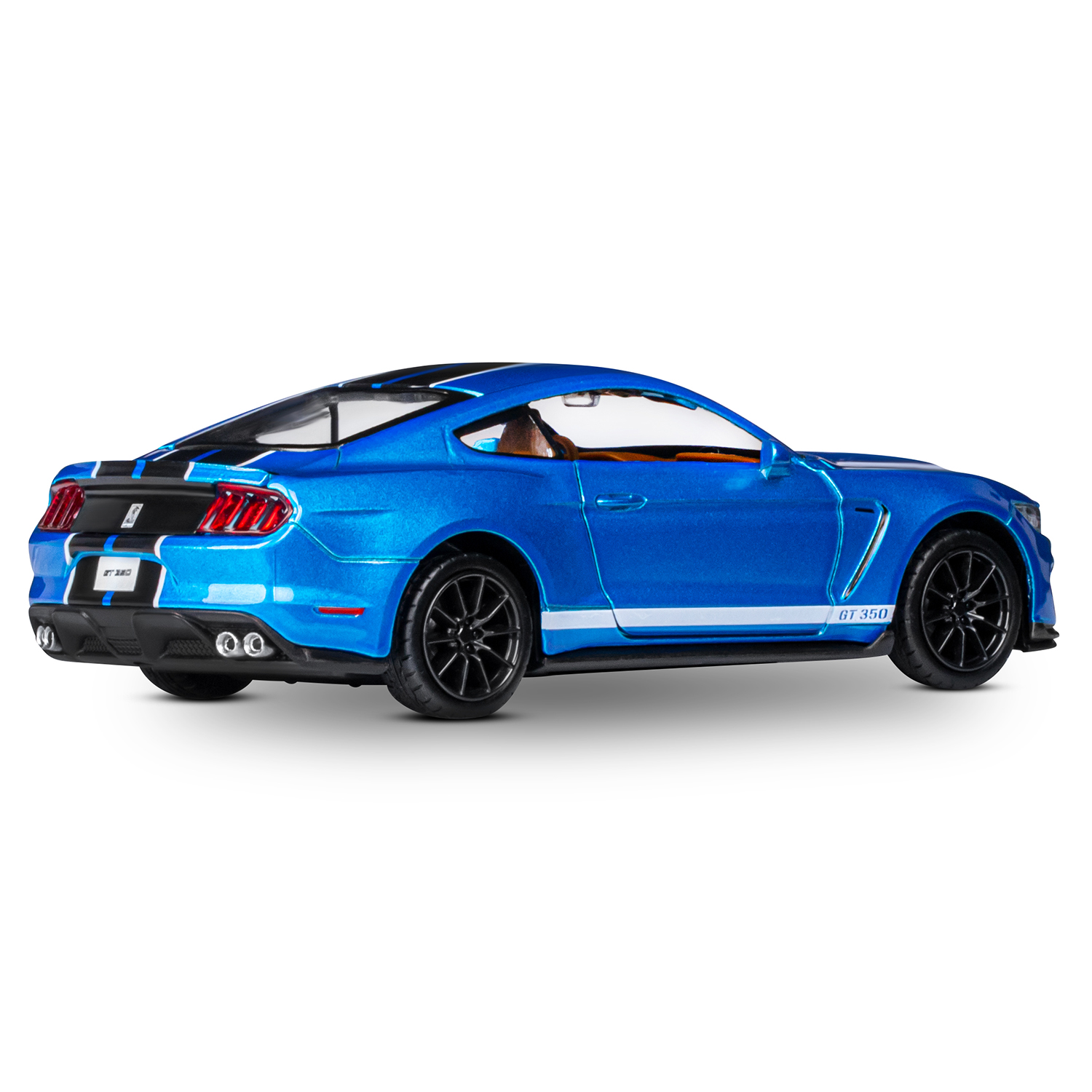 Автомобиль АВТОпанорама Ford Shelby GT350 1:32 JB1251320 - фото 12