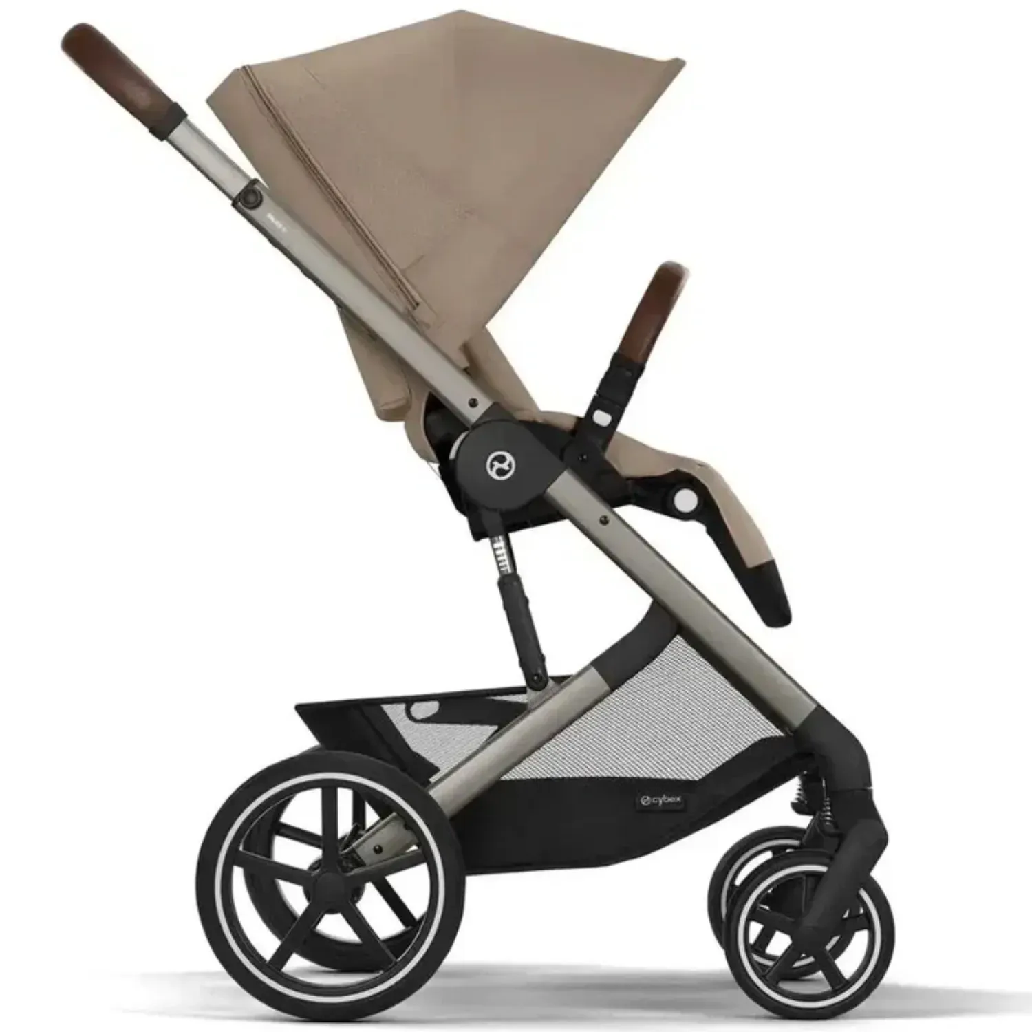 Коляска 2в1 Cybex Balios S Lux TPE бежевый - фото 11