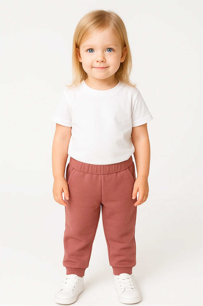 Брюки Эскимо у-12-801пудра - фото 1