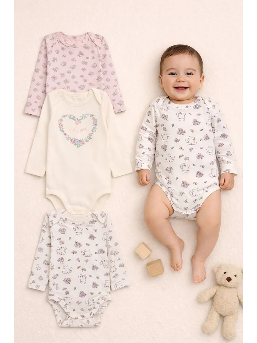 Боди 3 шт Mark Formelle (Марк Формэль) 13016-3 - фото 2