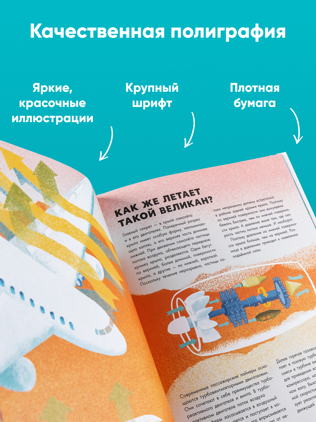Книга Альпина. Дети Большая книга самолётов. Фюзеляж багаж и экипаж - фото 3