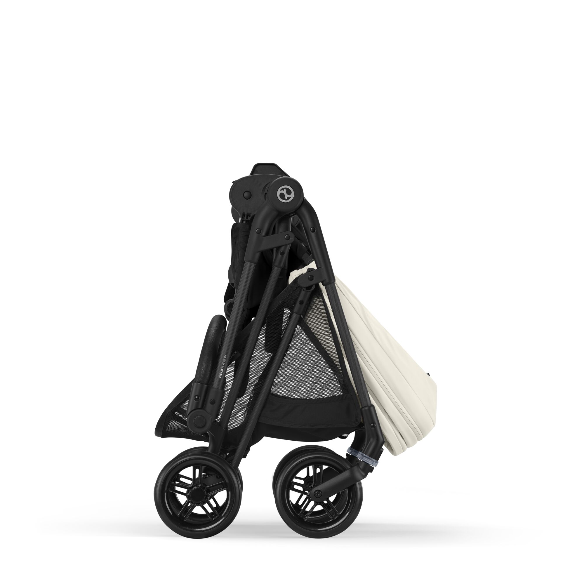 Коляска прогулочная Cybex Melio Carbon белый - фото 8