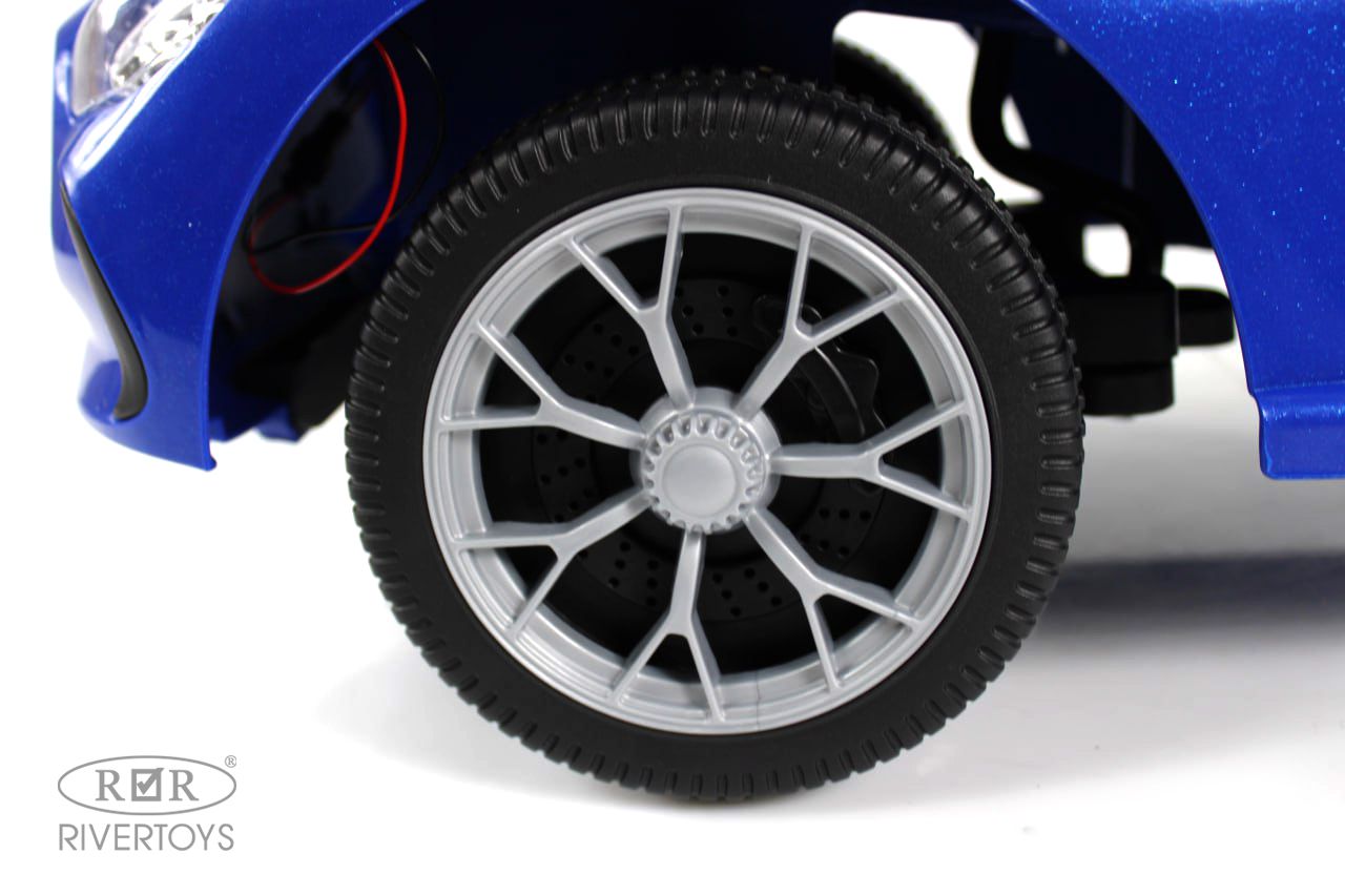 Каталка RIVERTOYS Z004ZZ-M-BLUE синий - фото 9