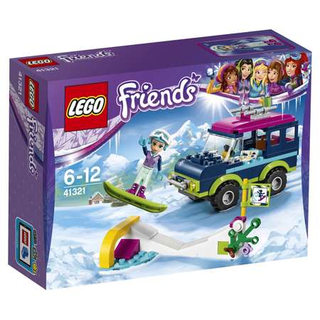 Конструктор LEGO Friends Горнолыжный внедорожник блочный