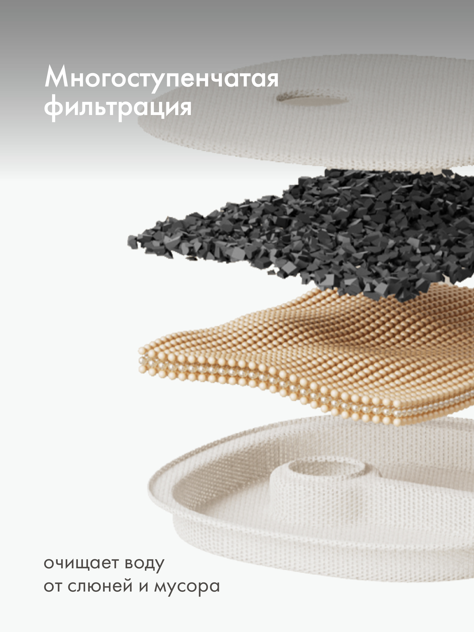 Поилка-фонтан автоматическая Pet Flat Беспроводная, с датчиком движения - фото 9