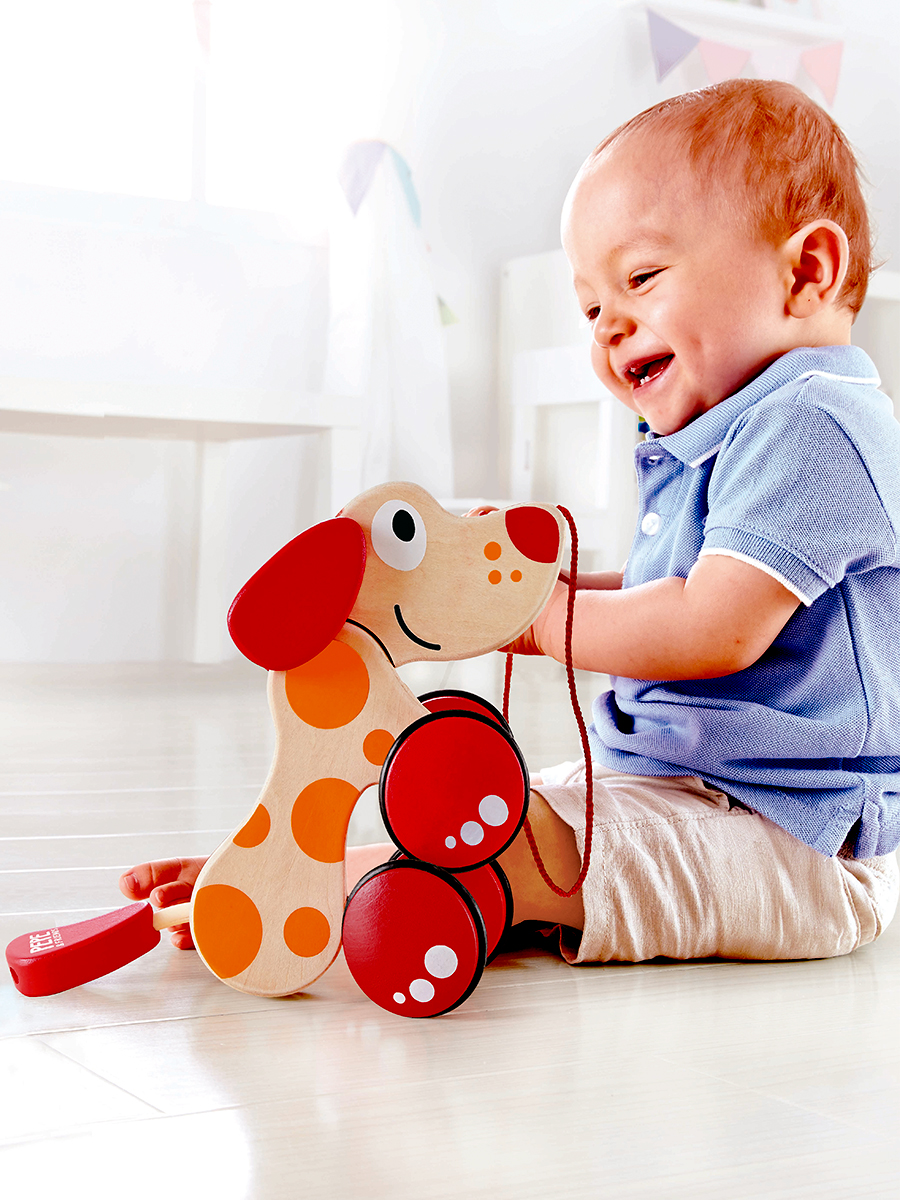 Игрушка Hape каталка Собачка - фото 1