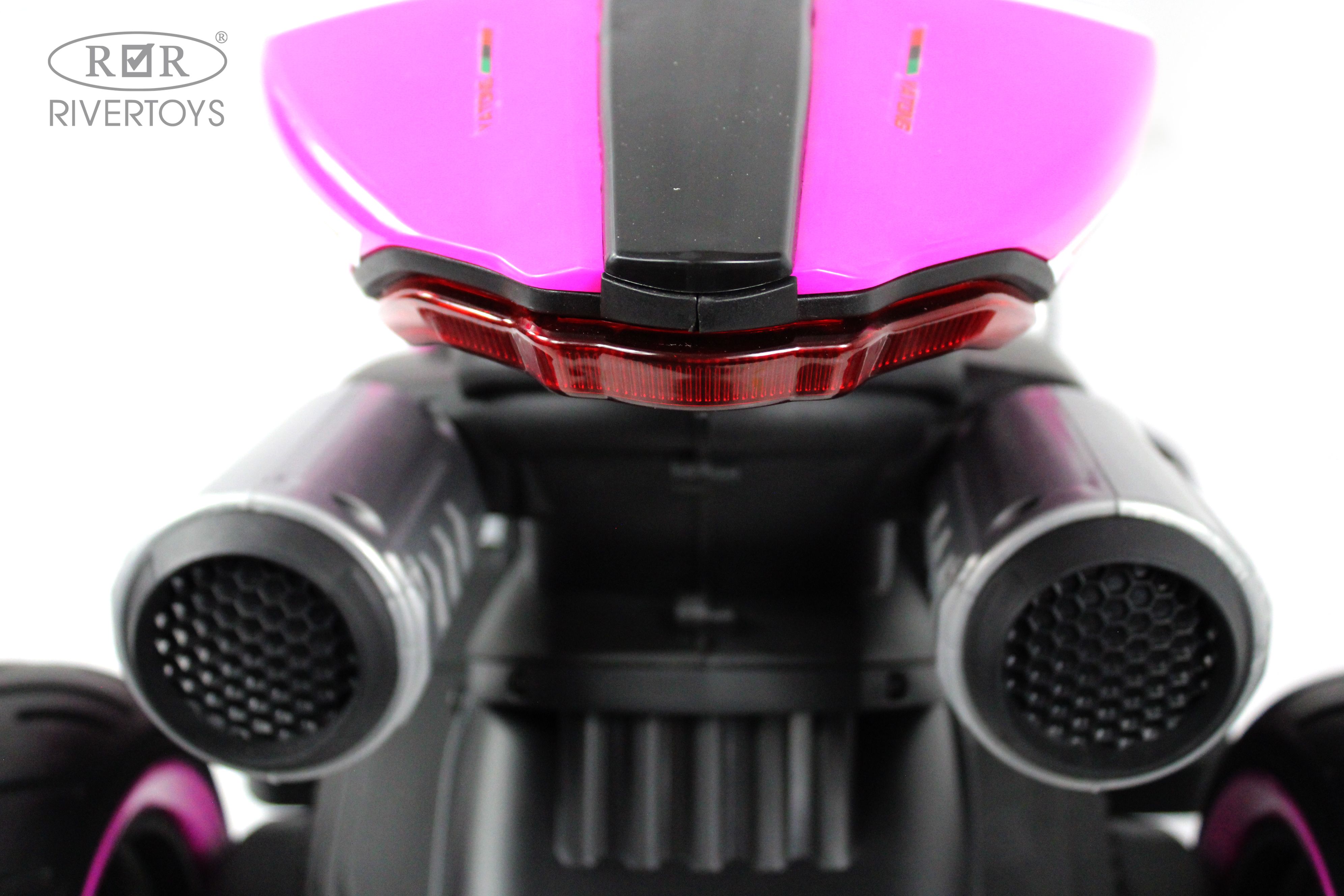 Электромобиль RIVERTOYS C005MC-PINK - фото 18