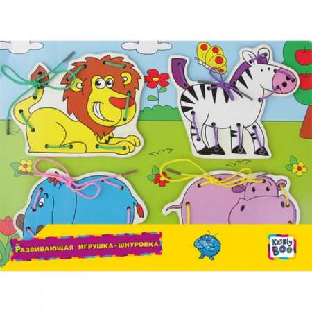 Игрушка Kribly Boo шнуровка Африка