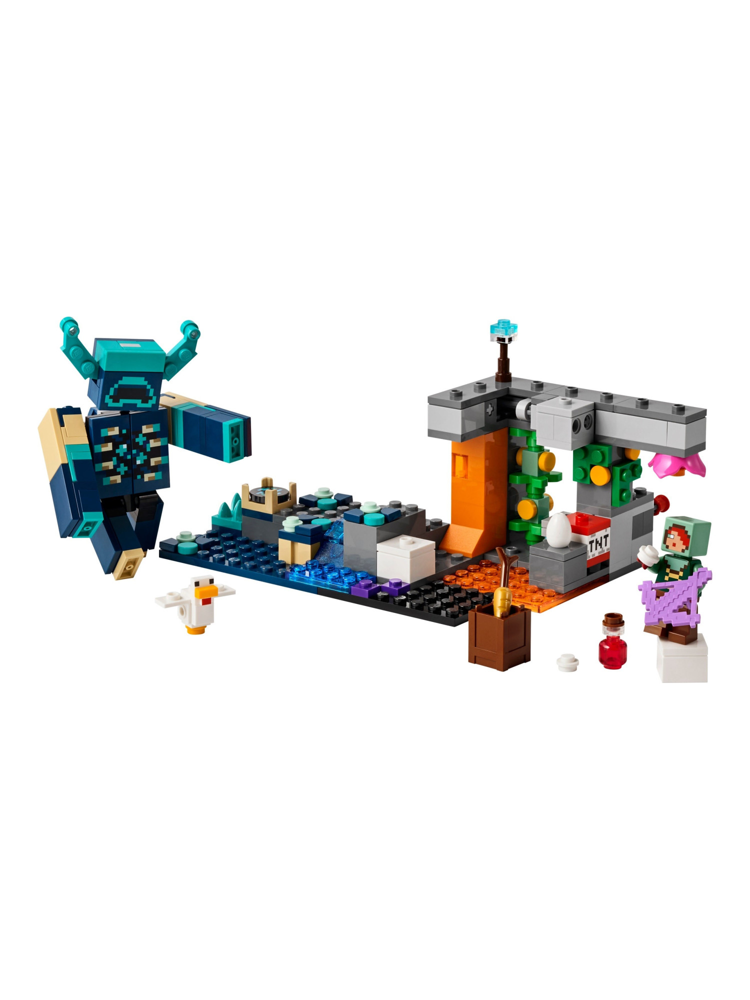 Конструктор LEGO Minecraft Встреча с Хранителем 238 дет. - фото 2