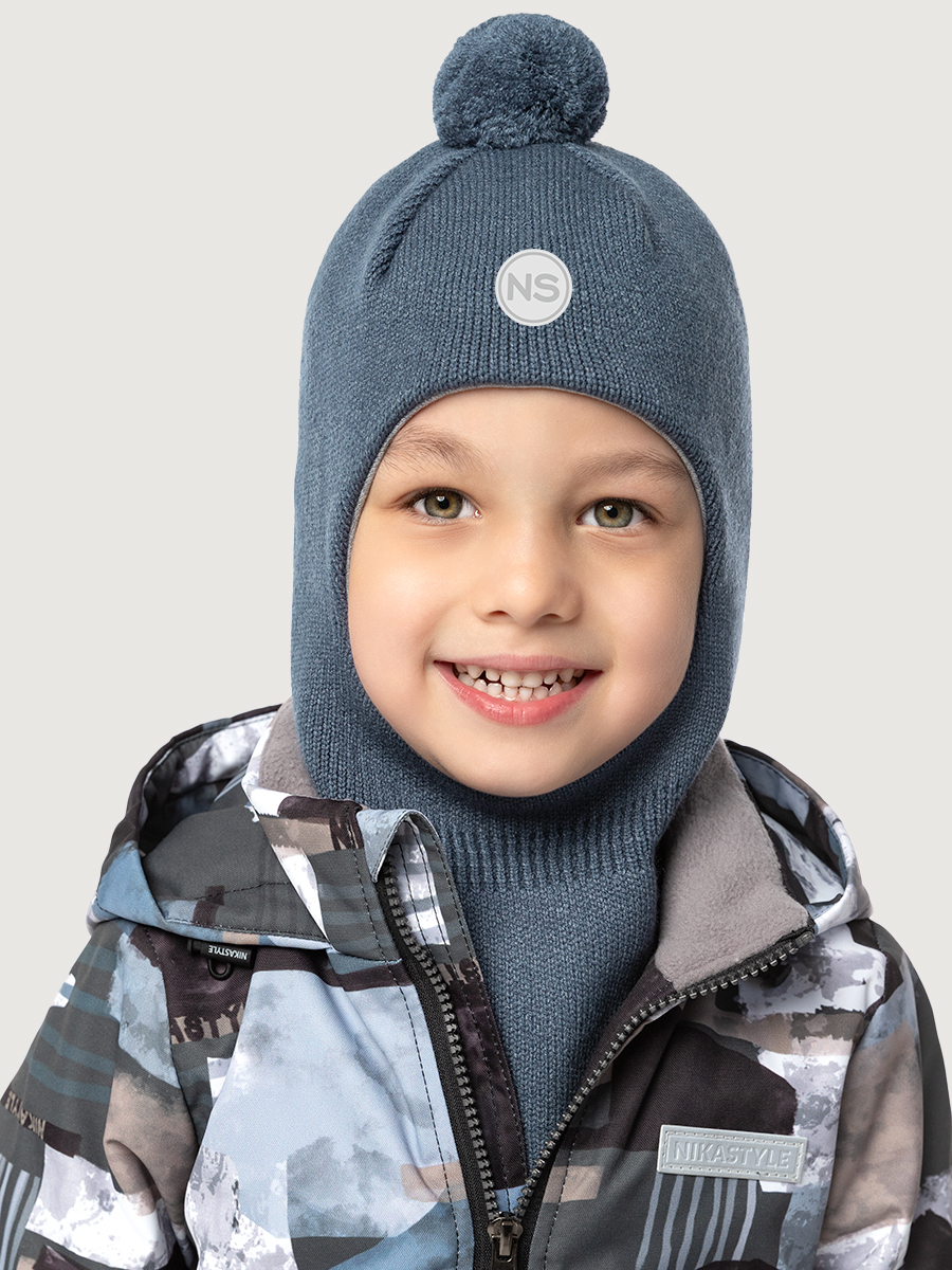Балаклава NIKASTYLE 10м20326 джинс - фото 1