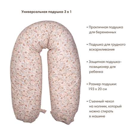 Подушка JANE для кормления maternity lactancy cushion pale