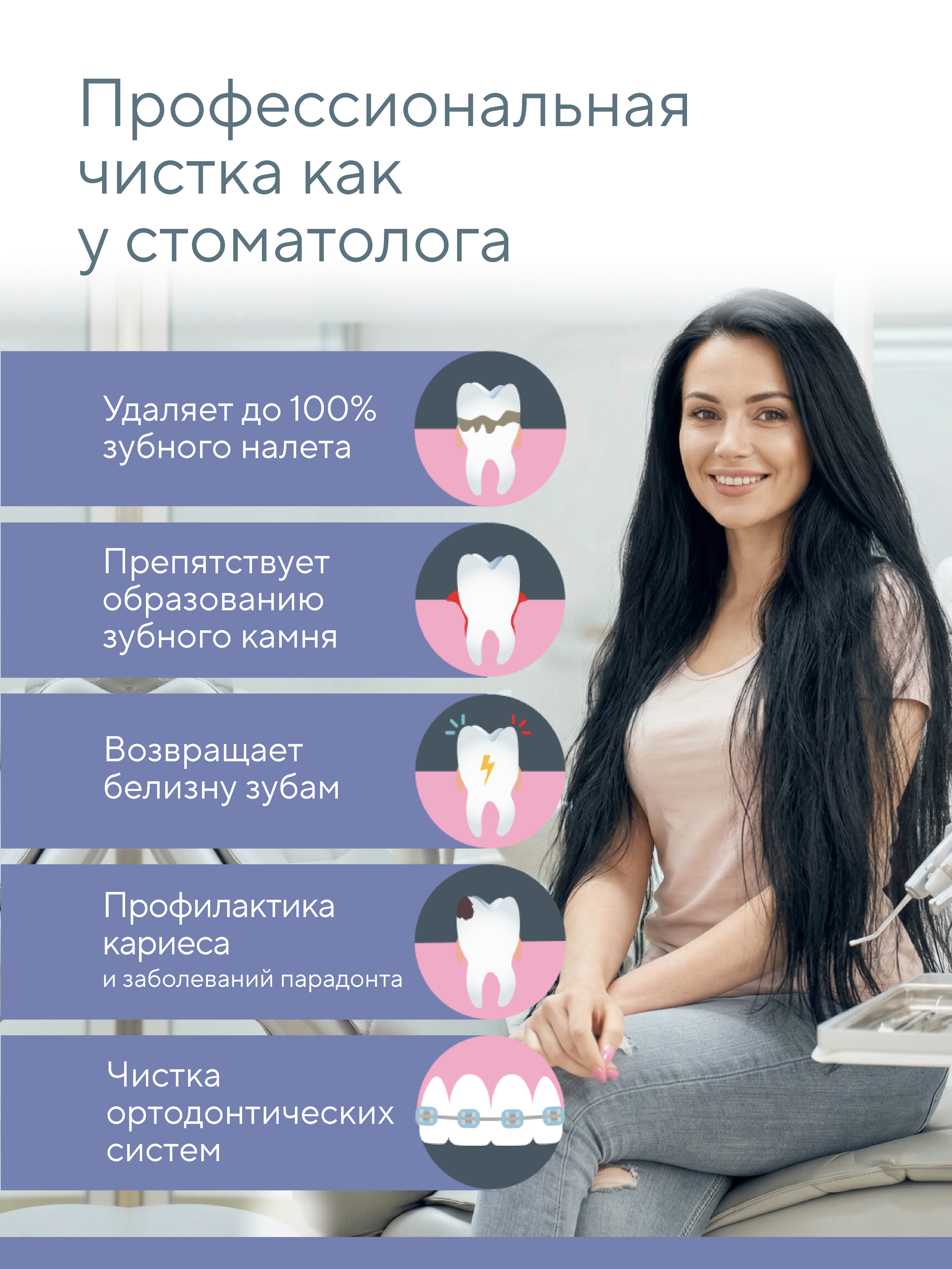 Зубная щетка электрическая B.Well - фото 8