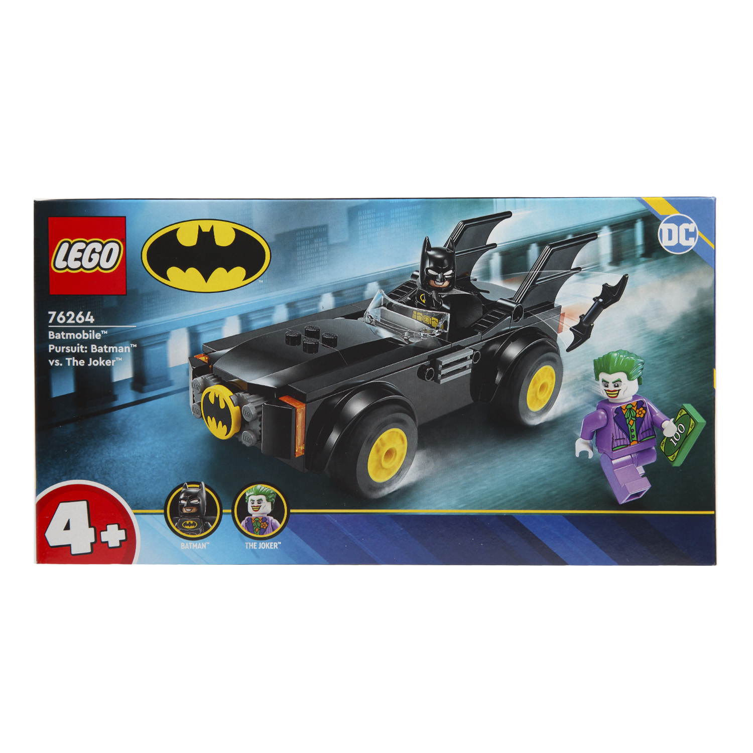 Конструктор LEGO DC Super Heroes Погоня за Бэтмобилем 54 дет. - фото 7