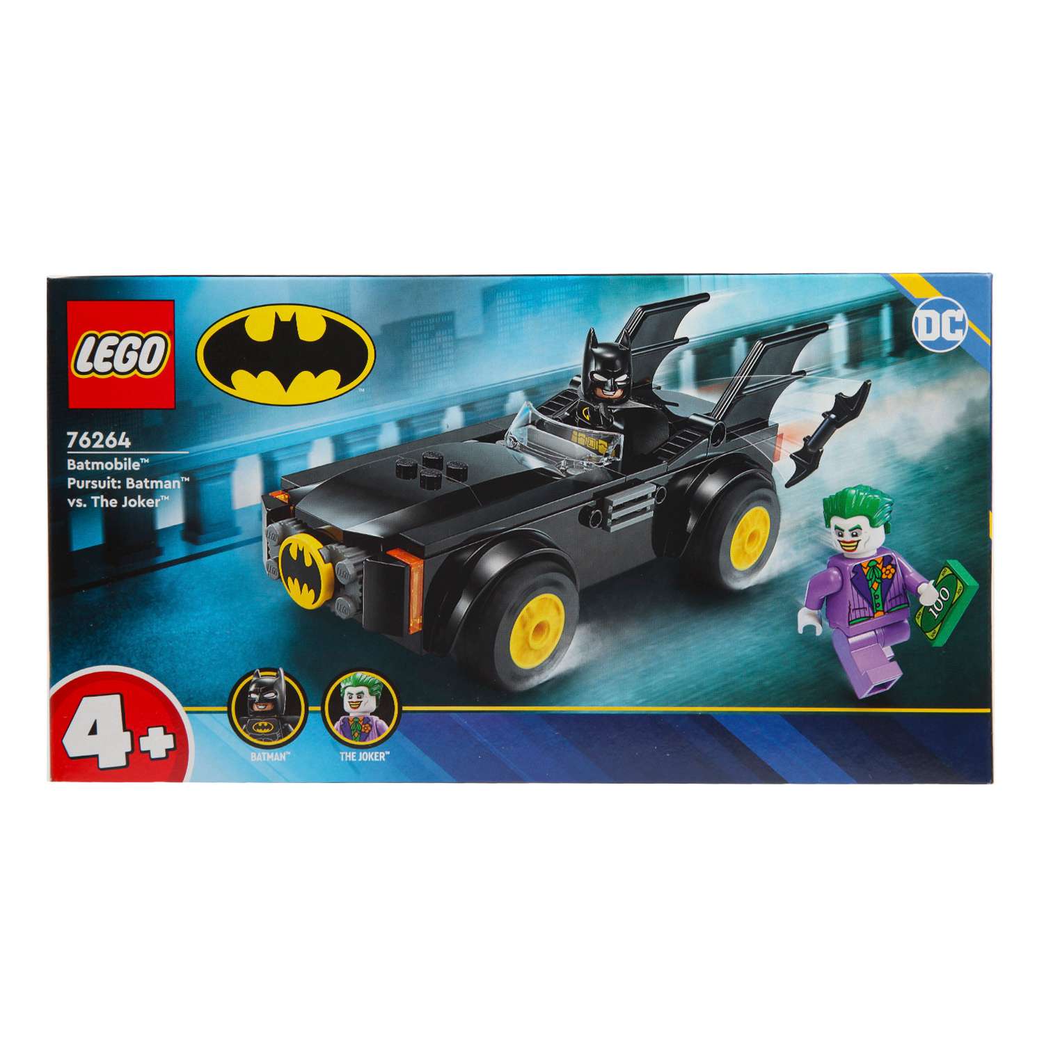 Конструктор LEGO DC Super Heroes Погоня за Бэтмобилем 54 дет. - фото 7