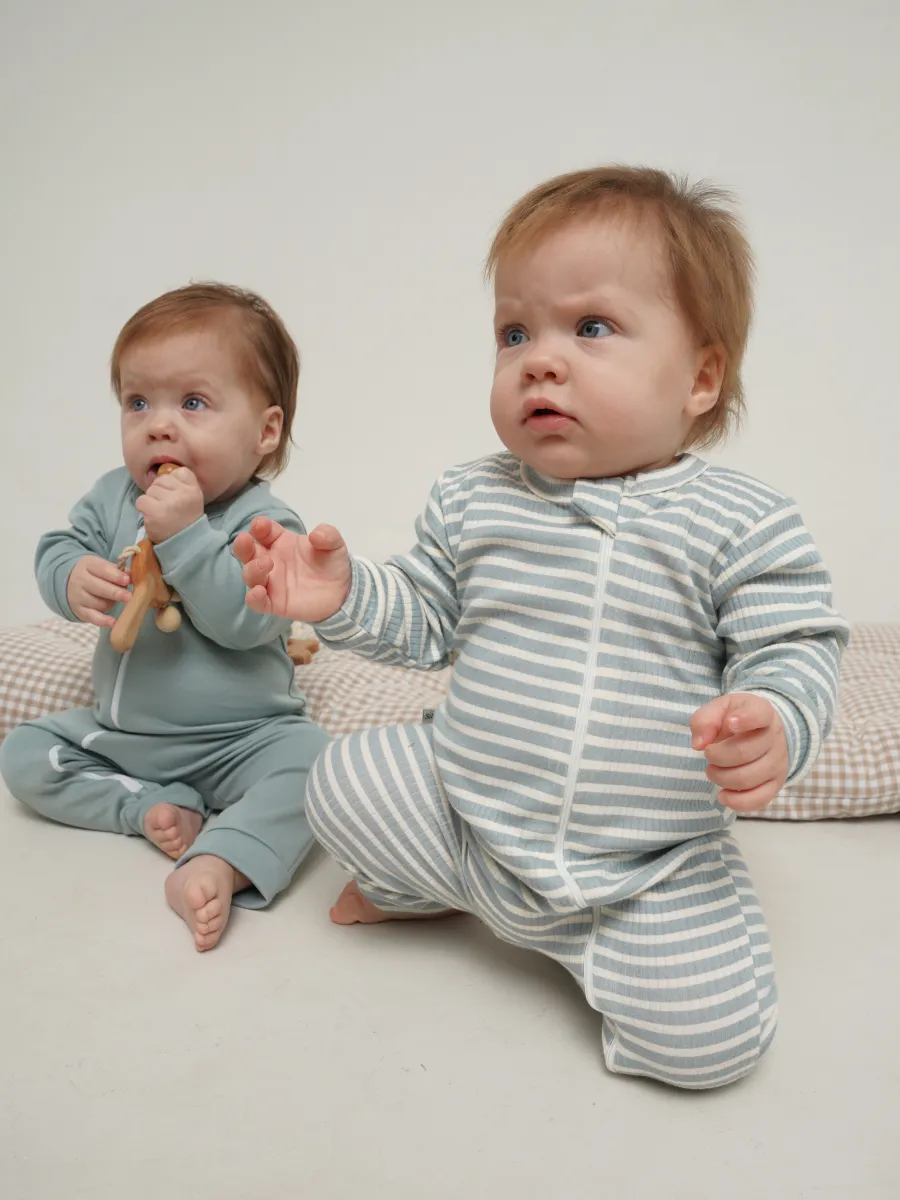 Комбинезон 3 шт Супер Пупс нбр/3пр/кмбнмол/полосатыединозавры - фото 18