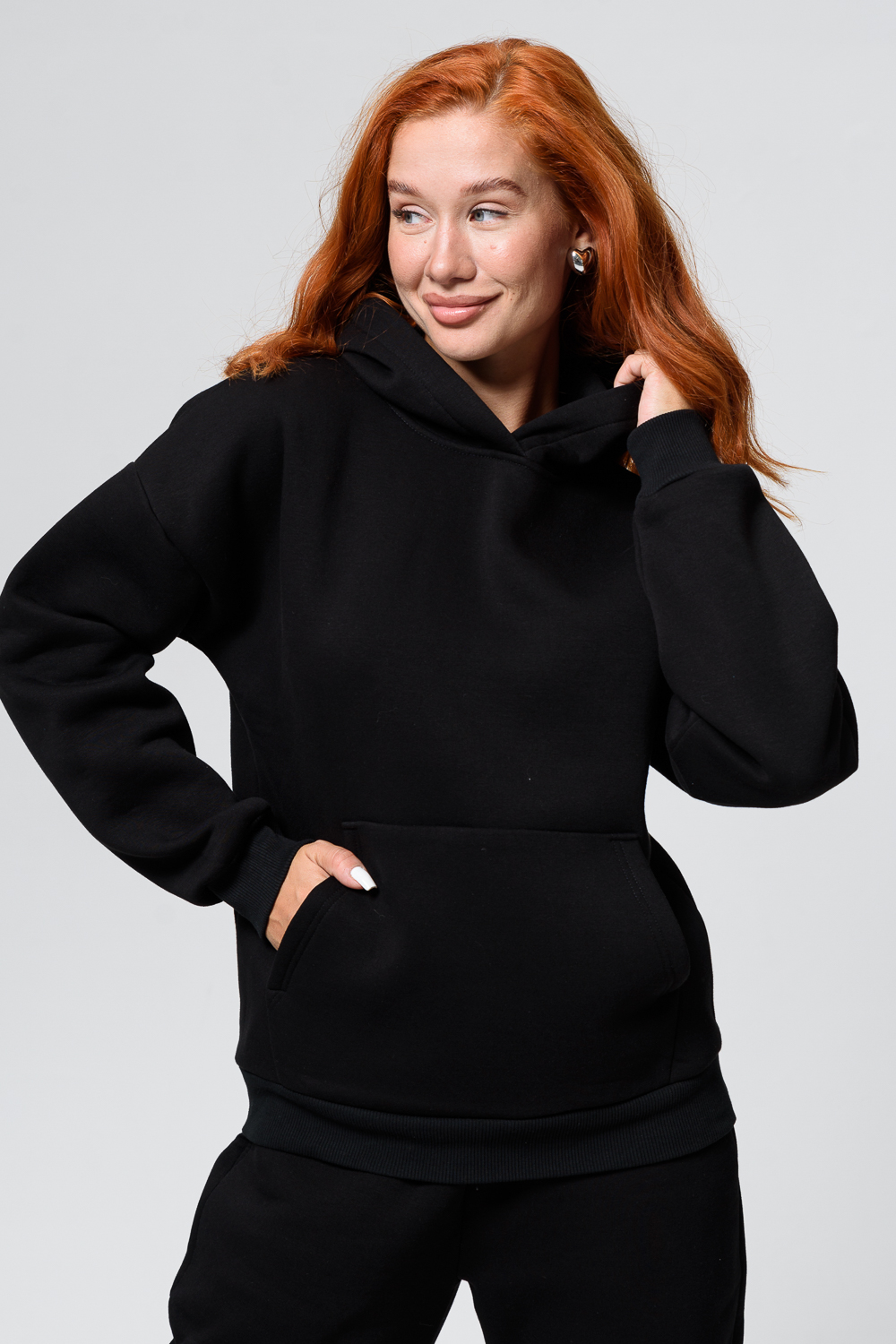 Худи Натали Суслова 14428 черный - фото 1