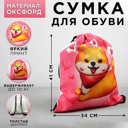 Мешок для обуви ArtFox Cute siba