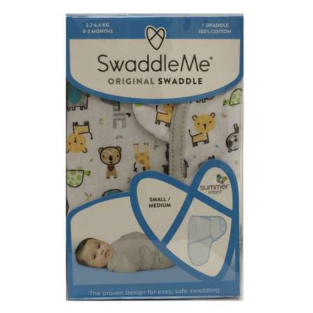 Конверт пеленальный (кокон) Summer Infant Swaddleme Сафари