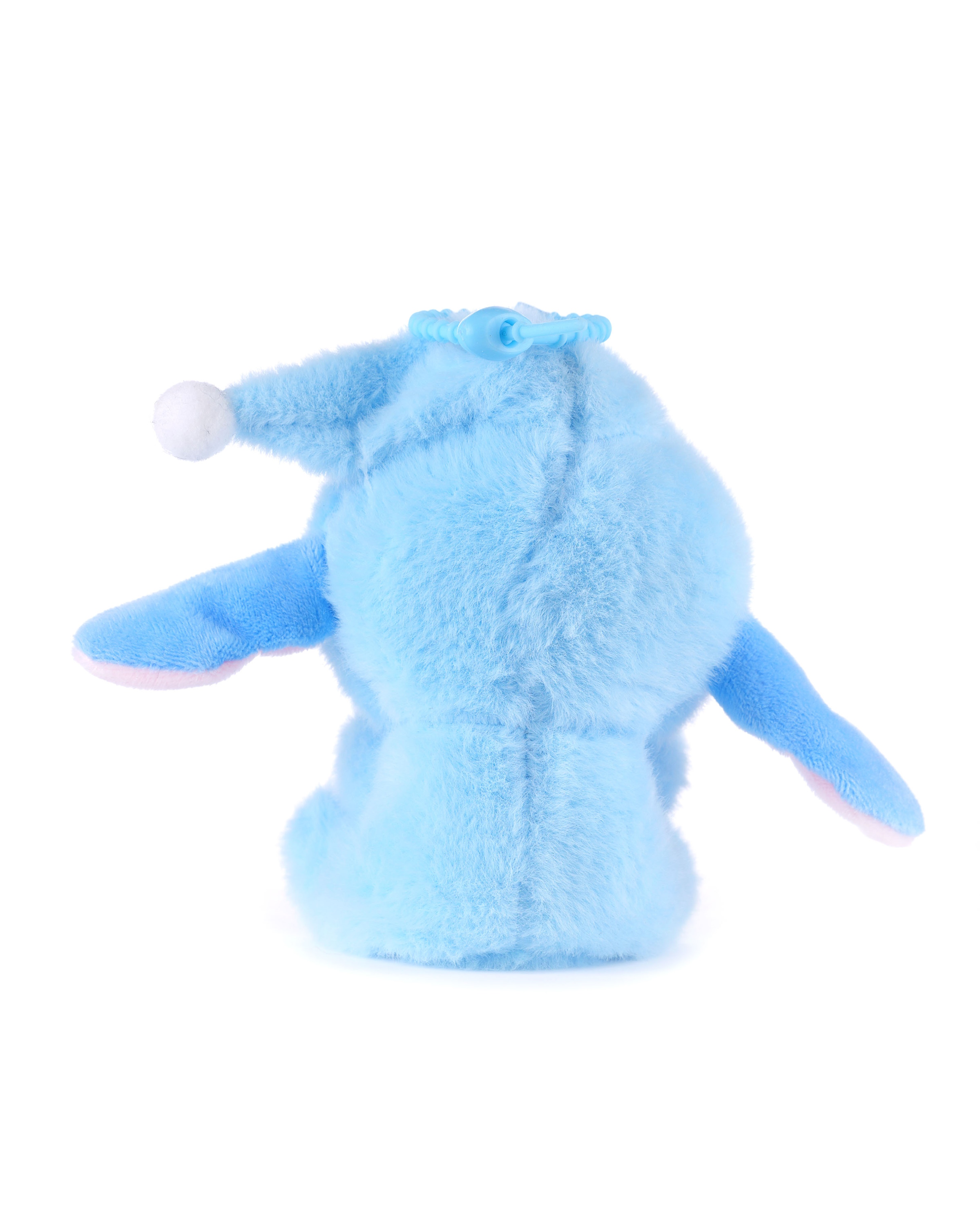 Игрушка мягкая Stitch Foooodies на цепочке голубой - фото 9