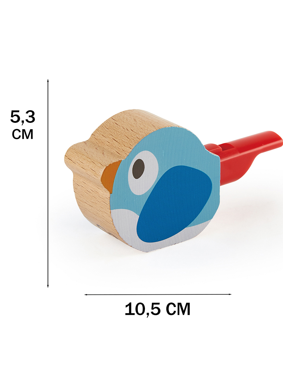 Игрушка музыкальная Hape Свистулька птичка флейта - фото 3