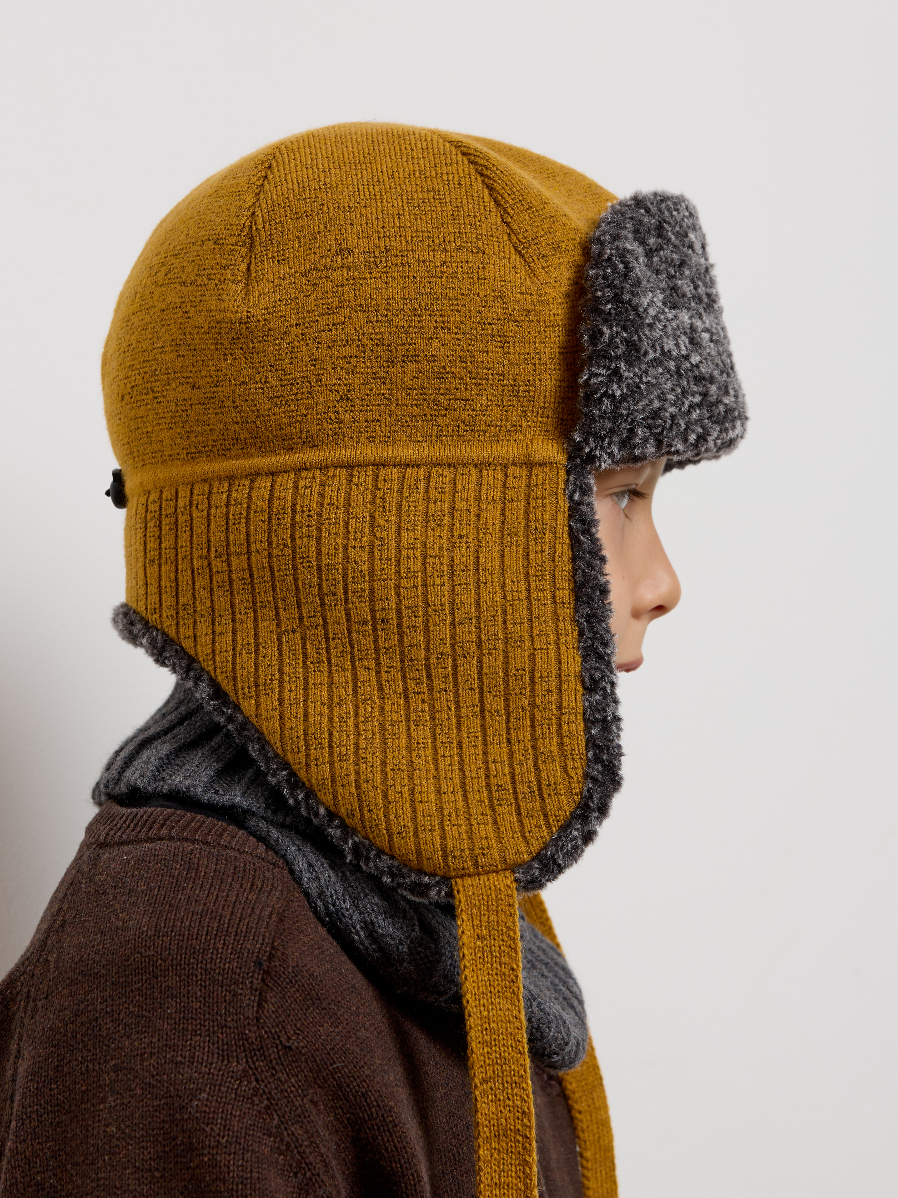 Шапка-ушанка Starkoff Kids Д500918 - фото 12