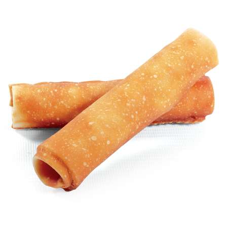 Лакомство для собак Triol Dental 12.5см*2шт Трубочки жевательные с мясом курицы