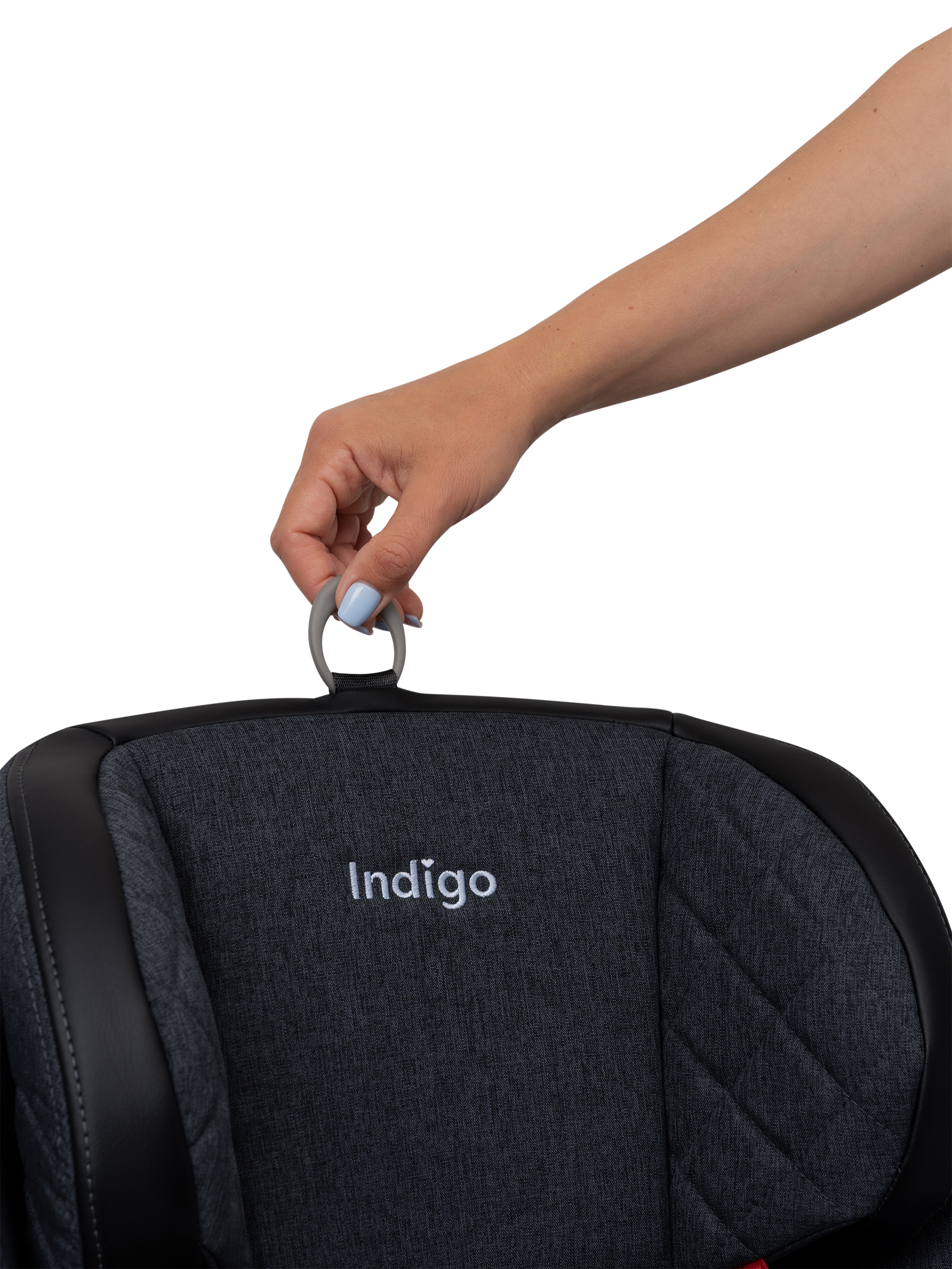 Автокресло Indigo Aero, темно-серый лен Isofix 0+/1/2/3 (0-36 кг) - фото 32
