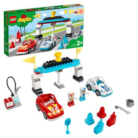 Конструктор LEGO DUPLO Town Гоночные машины сборная игровая модель
