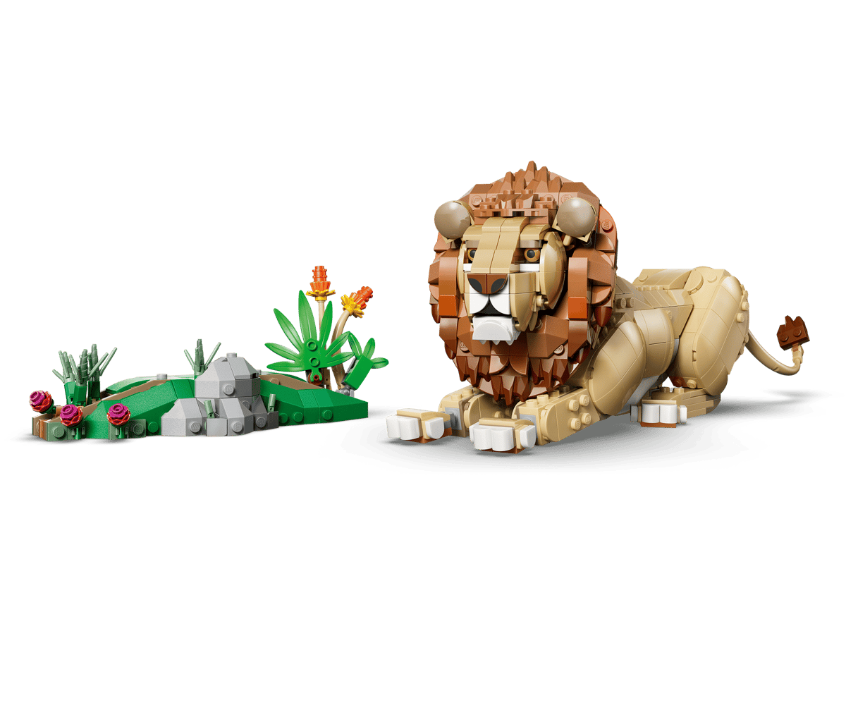 Конструктор LEGO Creator Величественный лев 839 дет. - фото 8