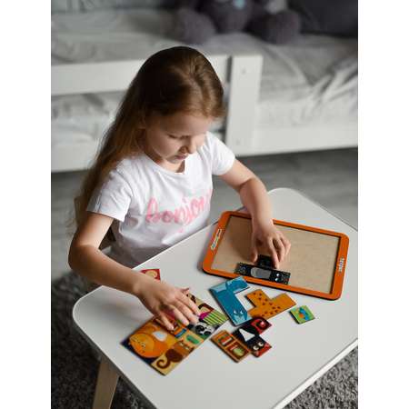 Игрушка WOODLANDTOYS рамка-вкладыш Тетрис Коты