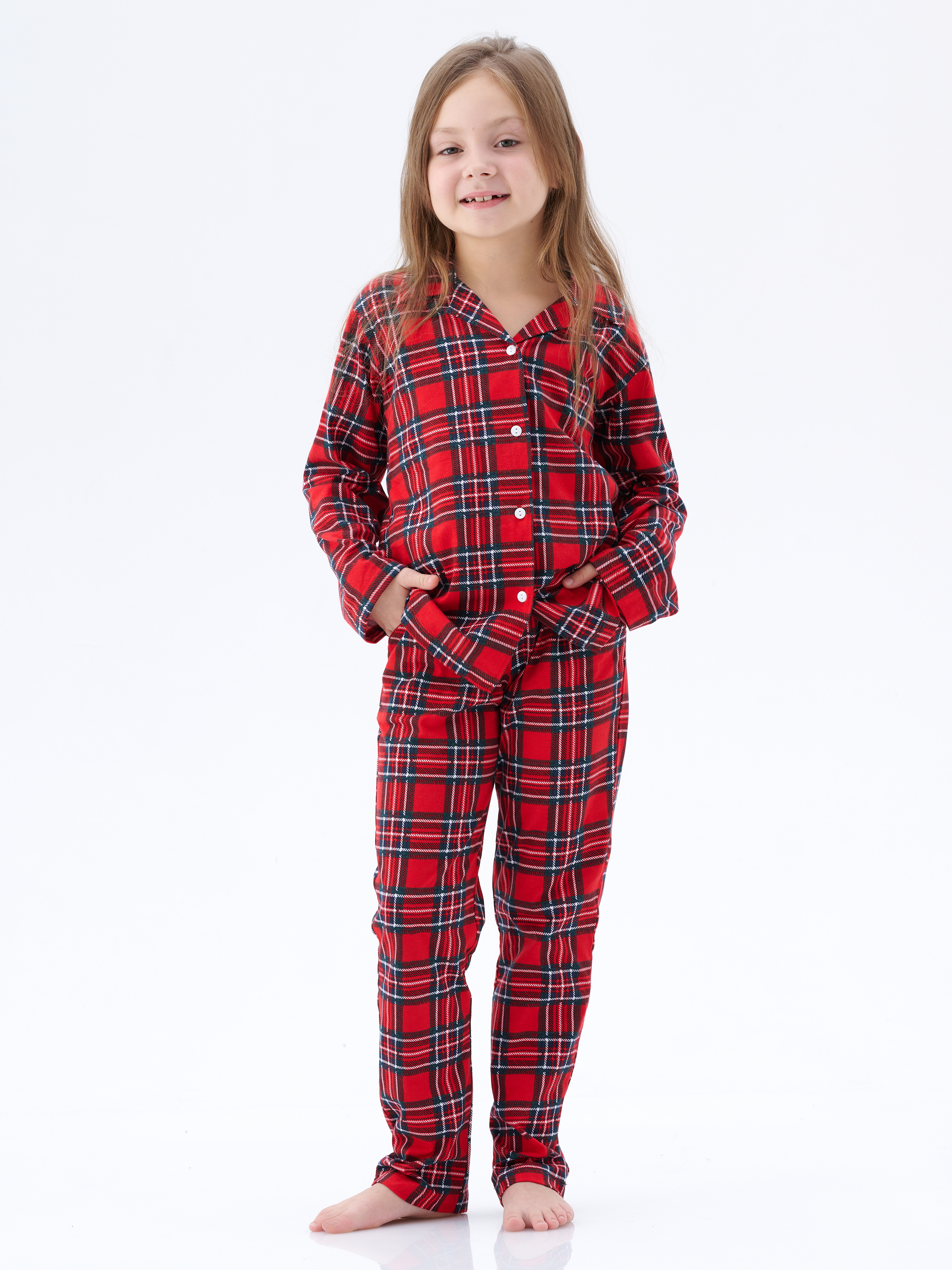 Пижама КрутышОк К-023 красный, синий - фото 1