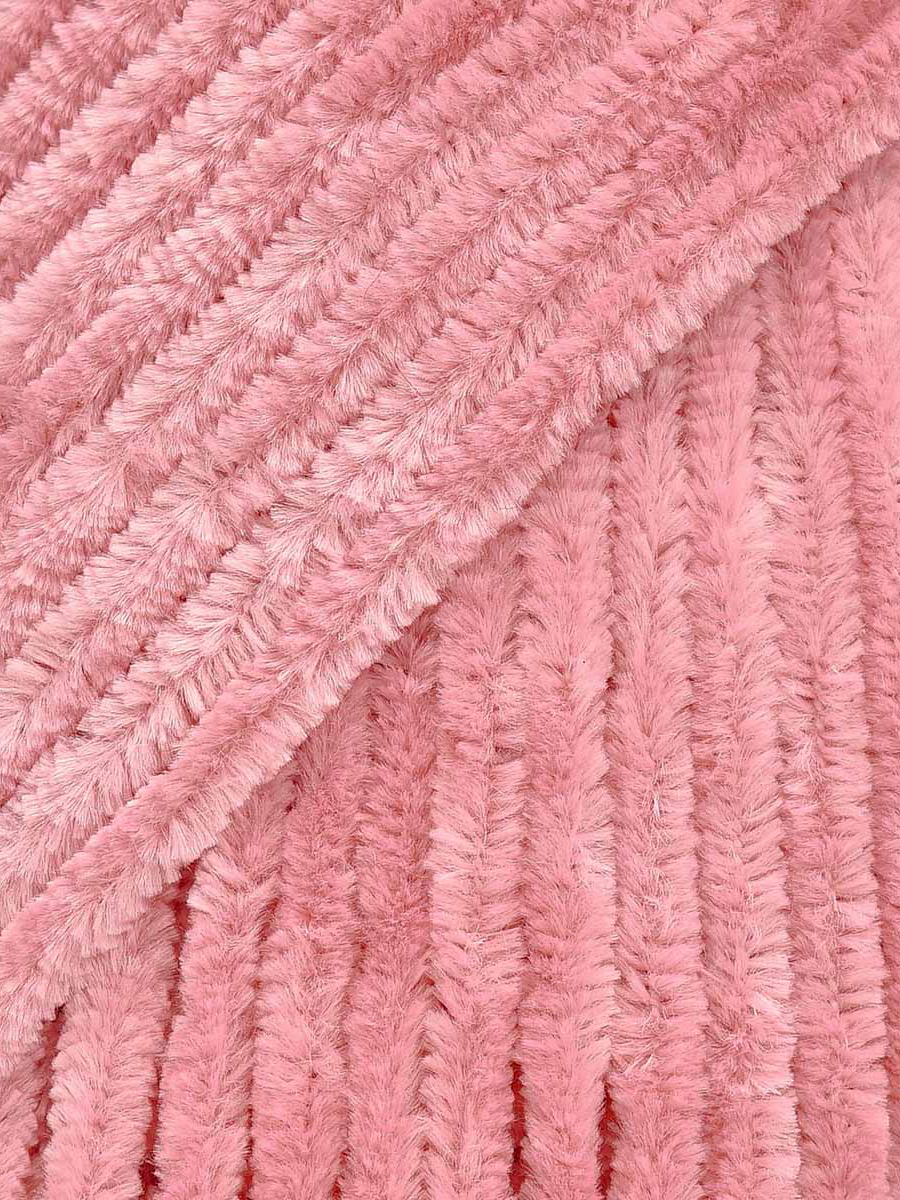 Пряжа для вязания YarnArt Velour 100 г 170 м микрополиэстер мягкая велюровая 5 мотков 862 пыльно-розовый - фото 4