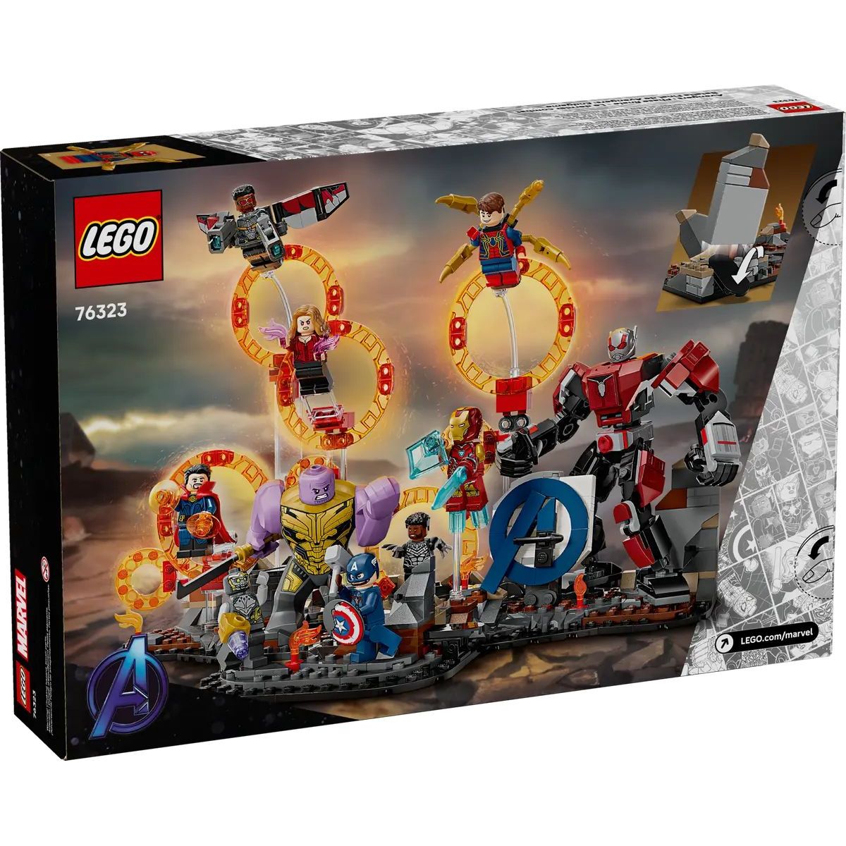 Конструктор LEGO Marvel Super Heroes Финал Финальная битва 621 дет. - фото 6