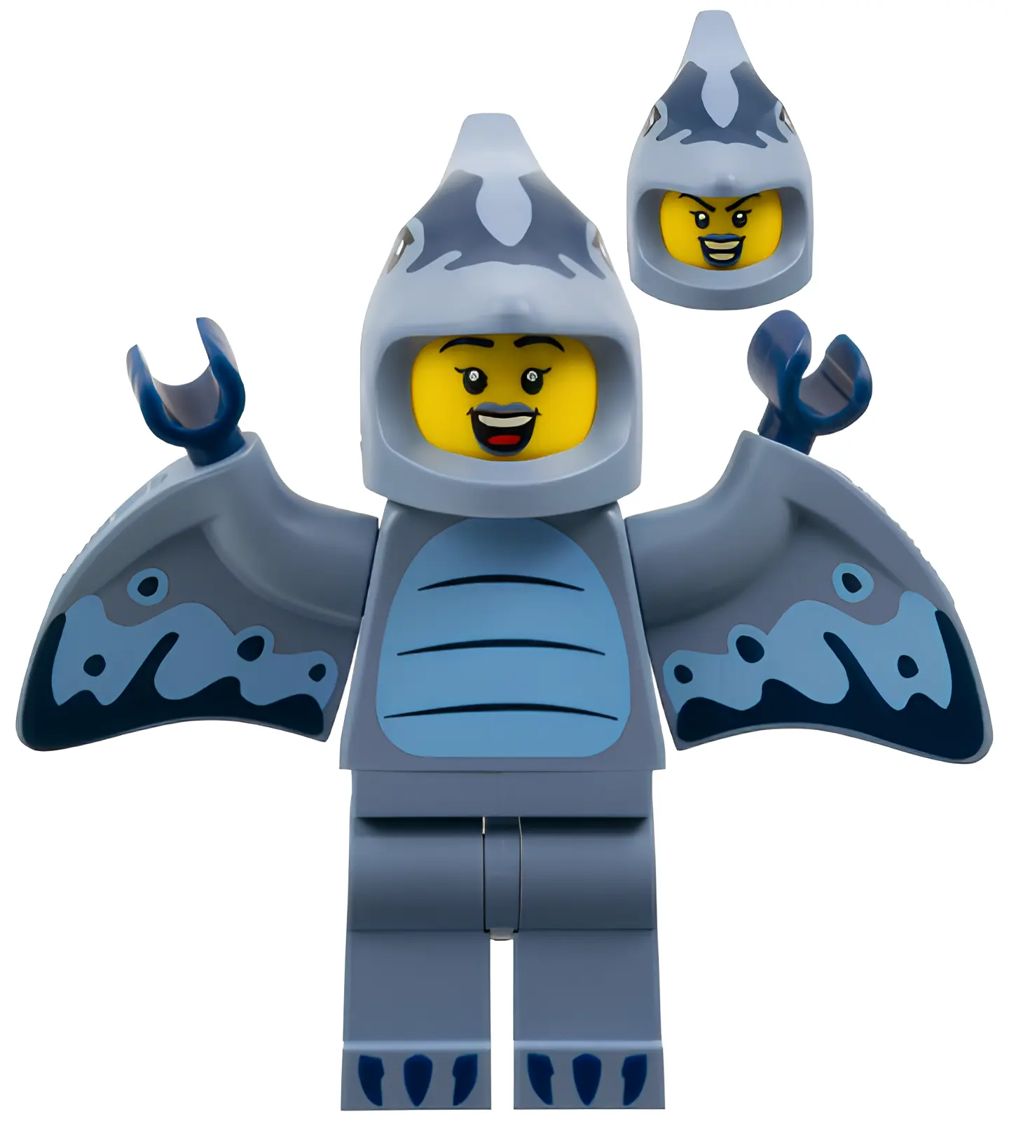 Изображение товара Фигурка LEGO Pterodactyl Costume Fan из серии 27 — коллекционная минифигурка Изображение товара Фигурка LEGO Pterodactyl Costume Fan из серии 27 — коллекционная минифигурка
