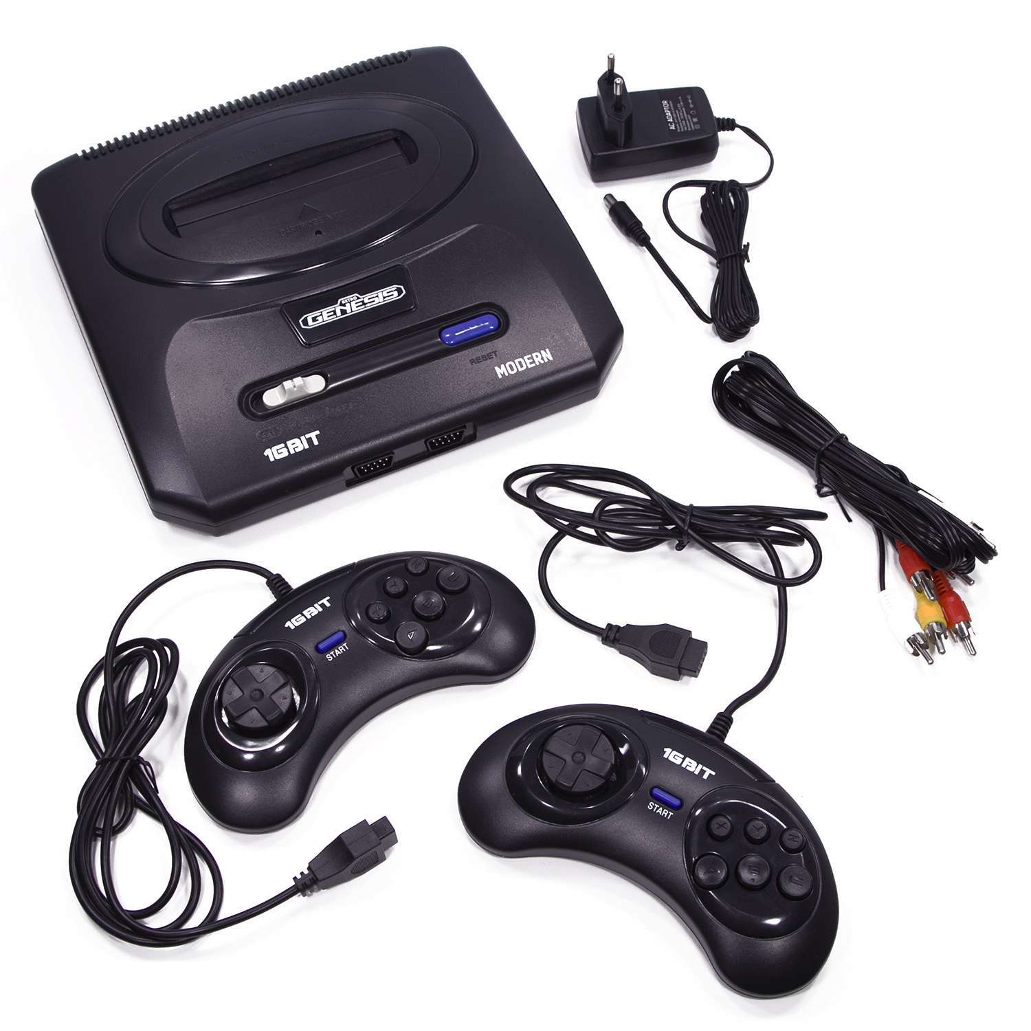 Игровая приставка Retro Genesis Modern+300игр+2джойстика(модель:ZD-04a,Серия: ZD-00) - фото 8